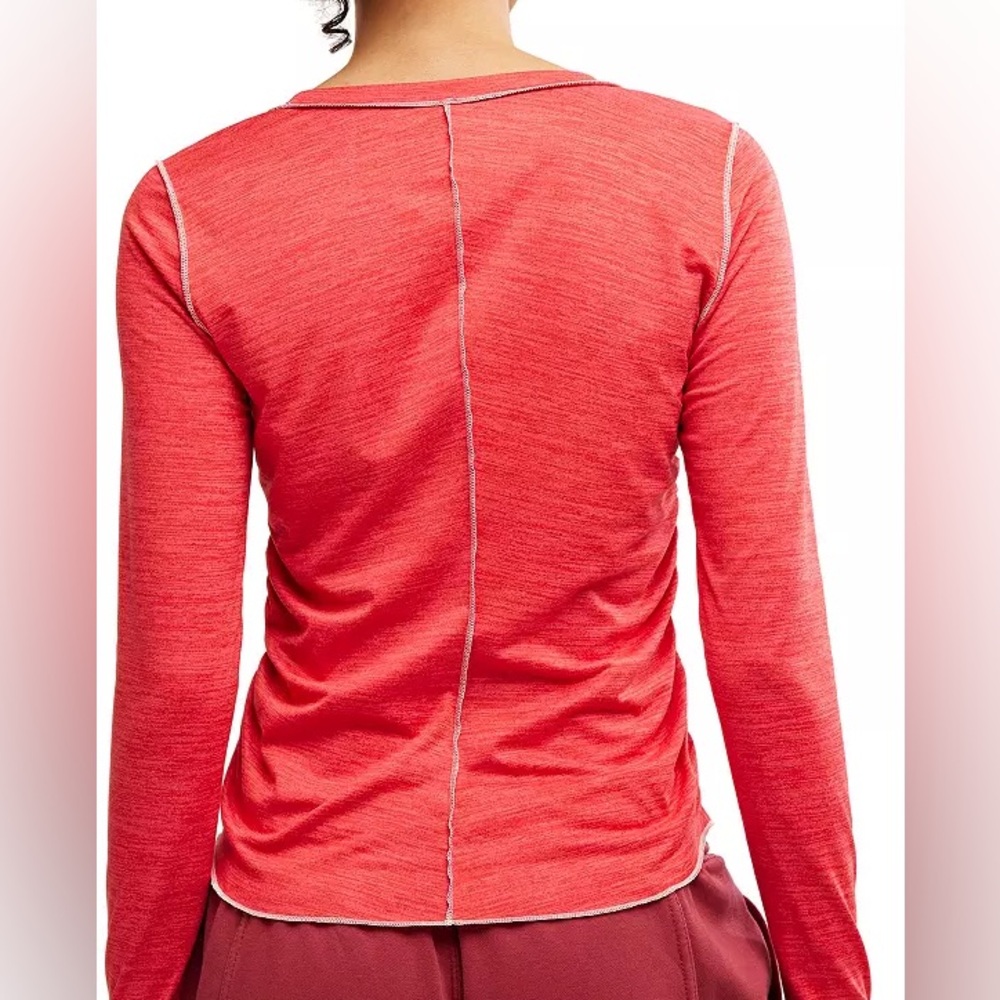 NWT FP Movement Right On Run Long Sleeve Layer |  XS/M | Winterberry - Picture 2 of 8